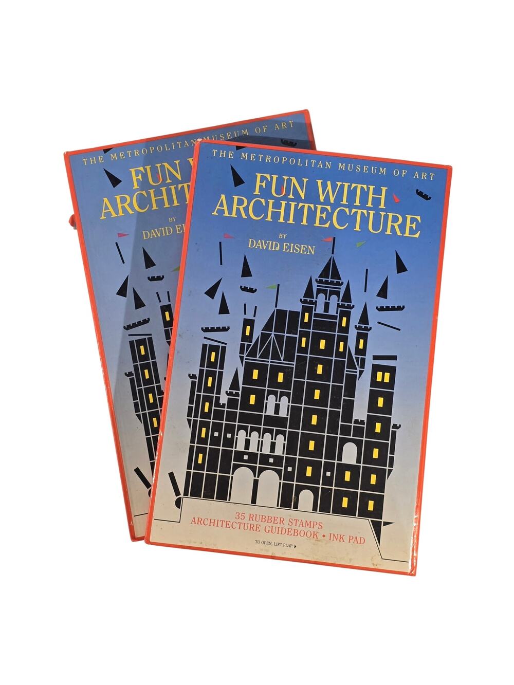 Fun With Architecture Rubber Stamp Kit Lot David Eisen Metropolitan Museum
